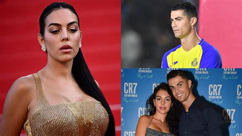 Cristiano Ronaldos girlfriend Georgina Rodríguez wears busty。